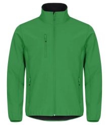 Clique Classic Softshell Jacket 96% Poliester Recyklingowy – Apple Green. Zielone kurtki softshell damskie CLIQUE, m, bez wzorów, z poliesteru, bez kaptura. Za 265.63 zł.