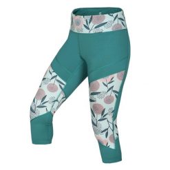 Legging kobieta Ocun Rhea 3/4 green. Zielone spodnie dresowe damskie Ocun, l, bez wzorów. Za 224.50 zł.