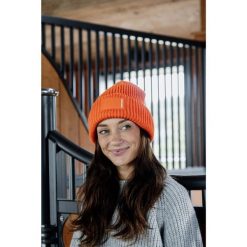 Czapka damska Kentucky Rubber. Brązowe czapki zimowe damskie KENTUCKY HORSEWEAR. Za 229.50 zł.