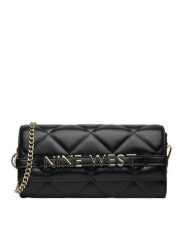 Nine West Torebka GLAR2 Czarny. Czarne torebki klasyczne damskie Nine West, bez wzorów, z materiału, wizytowe, bez kołnierzyka, bez ramiączek. Za 199.99 zł.