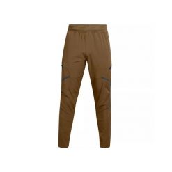 Spodnie dresowe Under Armour UNSTOPPABLE CARGO. Brązowe spodnie sportowe męskie Under Armour, z dresówki. Za 457.25 zł.