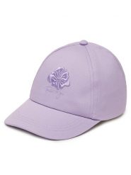 Roxy Czapka z daszkiem ROXY-ACCCS-20-SS2025 Fioletowy. Fioletowe czapki dziecięce Roxy, bez wzorów, z bawełny. Za 59.99 zł.