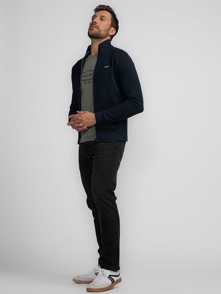 Petrol Industries Kardigan w kolorze granatowym rozmiar: XXL. Niebieskie kardigany męskie Petrol Industries, xxl, bez wzorów, bez kołnierzyka. Za 108.99 zł.