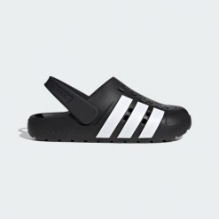 Klapki Adilette Clog 2.0. Białe klapki damskie Adidas, bez wzorów, bez obcasa. Za 167.00 zł.
