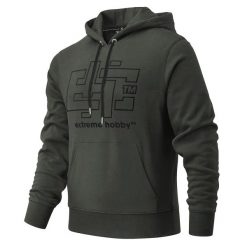 Bluza męska z kapturem EXTREME HOBBY CRUCIAL. Niebieskie bluzy z kapturem męskie EXTREME HOBBY, m, z bawełny. Za 249.00 zł.