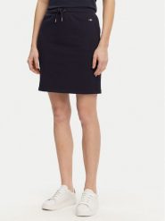 Gant Spódnica dresowa 4200274 Granatowy Regular Fit. Niebieskie spódniczki damskie Gant, xs, bez wzorów, z bawełny, mini. Za 229.99 zł.