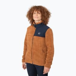 Bluza polarowa damska Wild Country Spotter. Brązowe bluzy bez kaptura damskie WILD COUNTRY, z polaru. Za 389.99 zł.