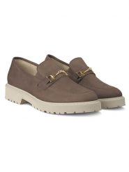 LaShoe Skórzane mokasyny w kolorze brązowym rozmiar: 37. Brązowe mokasyny damskie LaShoe, ze skóry. Za 498.95 zł.