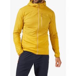 Bluza z kapturem męska Rab Ascendor Summit Hoody FZ. Żółte bluzy z kapturem męskie RAB, na zimę, m. Za 597.99 zł.