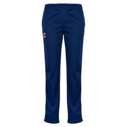 Spodnie do biegania Gray-Nicolls Matrix V2. Niebieskie spodnie materiałowe męskie GRAY-NICOLLS, bez wzorów, klasyczne, z standardowym stanem. Za 187.00 zł.