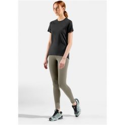 Legginsy damskie Odlo ASCENT MEDIUM SUPPORT Tights. Zielone bielizna termoaktywna damska Odlo, bez wzorów. Za 430.00 zł.