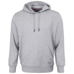 Wygodna Bluza z Kapturem (Kangurka) - Pako Jeans - Popielata. Szare bluzy z kapturem męskie Pako Jeans, l, z bawełny. Za 219.00 zł.