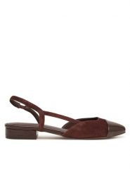 Aldo Baleriny Clementinne 14403503 Brązowy ciemny. Brązowe baleriny damskie Aldo, bez wzorów, ze skóry, bez obcasa. Za 319.99 zł.