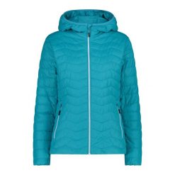 Kurtka damska turystyczna CMP 35Z5006. Niebieskie kurtki damskie CMP, m, bez wzorów, bez kaptura. W wyprzedaży za 352.50 zł.