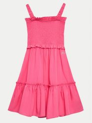 Guess Sukienka codzienna J4GK27 WG5S2 Różowy Regular Fit. Czerwone sukienki dziewczęce Guess, z aplikacjami, z wiskozy, bez ramiączek. Za 179.99 zł.