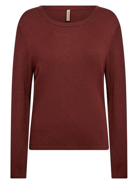 Soyaconcept Sweter "Dollie" w kolorze ceglanym rozmiar: XL. Brązowe swetry klasyczne damskie Soyaconcept, xl, bez kołnierzyka. Za 184.95 zł.