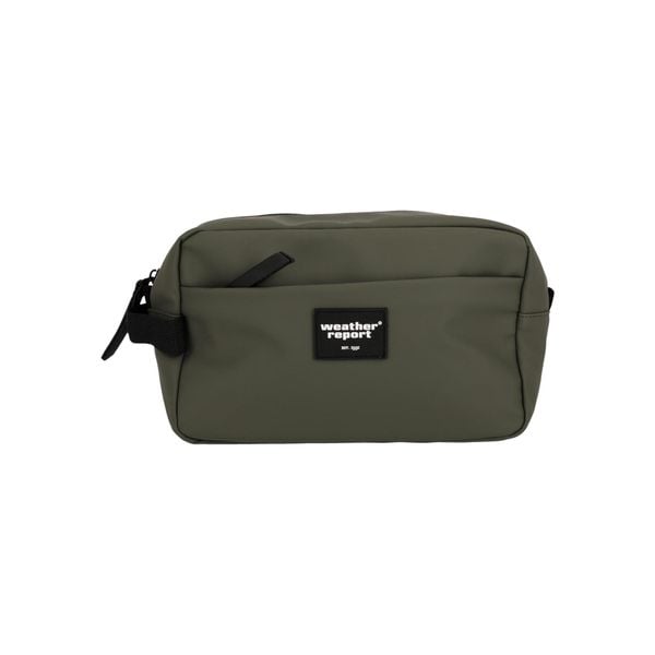 Torba na toaletę Weather Report Bronze PU. Zielone torebki klasyczne damskie Weather Report, bez wzorów, bez dodatków. Za 167.00 zł.