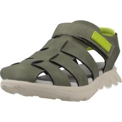 Sandały GEOX J SANDAL AIRADYUM BO Zielony. Zielone obuwie trekkingowe damskie Geox, bez wzorów, ze skóry, bez obcasa. Za 209.99 zł.