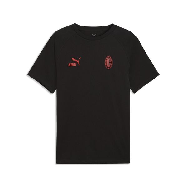 Męska koszulka AC Milan KING PUMA. Czarne t-shirty sportowe męskie Puma, m, bez ramiączek, do biegania. Za 169.00 zł.