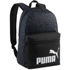 Plecak Puma Phase Aop Backpack 22L. Czarne plecaki damskie Puma, bez wzorów, z materiału. Za 190.00 zł.