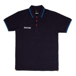 Polo Spalding Essential. Niebieskie szorty męskie Spalding, s, z materiału. Za 232.50 zł.