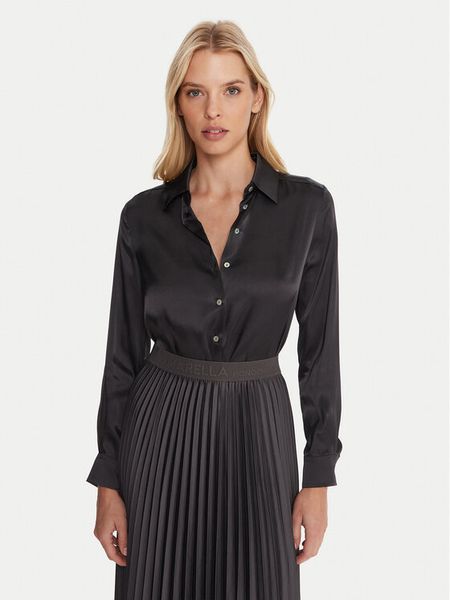 Marella Koszula Bunny 2523116015 Szary Regular Fit. Szare koszule damskie Marella, bez wzorów, z acetatu, bez kołnierzyka, bez ramiączek. Za 799.99 zł.