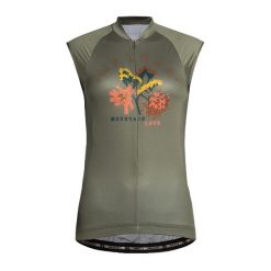 Koszulka rowerowa damska Maloja VanilM Top. Brązowe bluzki sportowe damskie Maloja, xs, bez wzorów, z materiału, bez ramiączek. Za 209.00 zł.