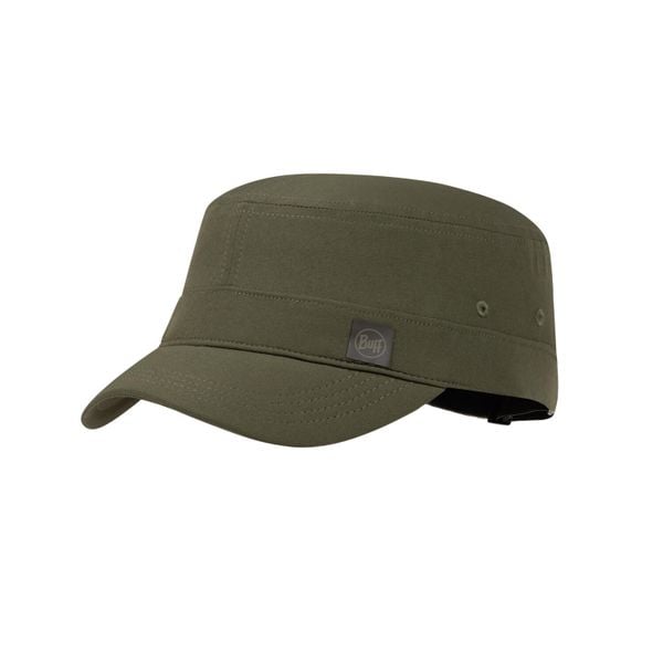 Czapka z daszkiem BUFF MILITARY CAP SOLID TUNDRA. Zielone czapki męskie Buff, bez wzorów, z nylonu. Za 139.90 zł.