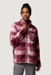 Bluza Kobieta COLUMBIA West Bend Print Full Zip II. Czerwone bluzy bez kaptura damskie Columbia, xs, z materiału. Za 387.25 zł.
