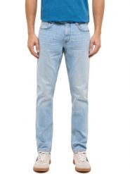 Mustang Dżinsy "Oregon" - Slim fit - w kolorze błękitnym rozmiar: W33/L32. Niebieskie jeansy męskie Mustang. Za 218.57 zł.
