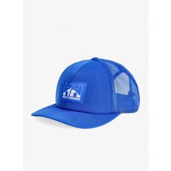 Czapka z daszkiem Helly Hansen HH Trucker Cap - cobalt 2.0. Niebieskie czapki męskie Helly Hansen, bez wzorów, sportowe. Za 98.99 zł.