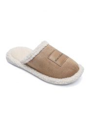 Confly Kapcie w kolorze jasnobrązowym rozmiar: 36. Brązowe kapcie damskie Confly. Za 52.30 zł.