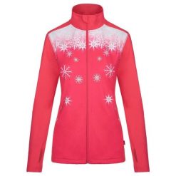 Bluza damska LOAP Paneta L – zamek, strefy odblaskowe. Fioletowe bluzy bez kaptura damskie WOMEN'S HEALTH, l, z elastanu. Za 111.47 zł.