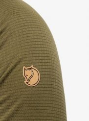 Bluza polarowa męska Fjallraven Abisko Lite Fleece Half Zip. Zielone bluzy z kapturem męskie Fjällräven, m, z materiału. Za 389.39 zł.