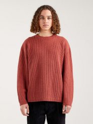 Levi´s Sweter w kolorze czerwonym rozmiar: S. Czerwone swetry męskie s, bez wzorów, z wełny, bez kołnierzyka. Za 100.99 zł.