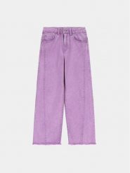 Coccodrillo Jeansy ZC3123102JCG Fioletowy Regular Fit. Fioletowe spodnie dziewczęce COCCODRILLO, z bawełny. Za 139.99 zł.