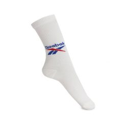 Skarpety sportowe unisex Reebok CL FO CREW SOCK-3 PAK. Białe skarpetki damskie Reebok, bez wzorów. W wyprzedaży za 45.00 zł.