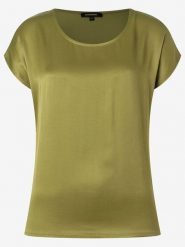 More & More Koszulka w kolorze oliwkowym rozmiar: 34. Zielone bluzki damskie MORE & MORE, bez wzorów, z wiskozy, bez kołnierzyka. Za 73.93 zł.