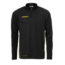 Kurtka Uhlsport Score 1/4 Zip. Czarne kurtki męskie UHLSPORT, xl, bez wzorów, sportowe, bez kaptura. W wyprzedaży za 190.50 zł.