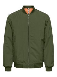 ONLY & SONS Kurtka "Josh" w kolorze khaki rozmiar: L. Brązowe kurtki męskie Only & Sons, l, bez wzorów, bez kaptura. Za 188.85 zł.