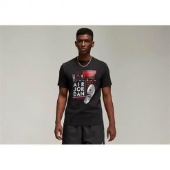 Koszulka sportowa męska Nike Air Jordan. Brązowe t-shirty sportowe męskie Nike, m, z bawełny, bez ramiączek. Za 324.00 zł.
