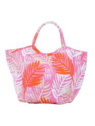 Overbeck and Friends Shopper bag "Paloma" w kolorze różowym - 63 x 45 x 29 cm rozmiar: onesize. Różowe shopper bag damskie Overbeck and Friends, bez wzorów, z materiału, bez dodatków. Za 131.43 zł.