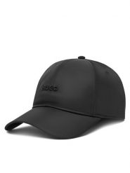 HUGO Czapka z daszkiem Ally 50533441 Czarny. Czarne czapki z daszkiem damskie Hugo, bez wzorów, z materiału. Za 139.99 zł.