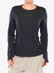 Bluza do biegania damska Inov-8 Airlite Pro Long Sleeve T-Shirt. Czarne bluzy z kapturem damskie Inov-8, m, z materiału. Za 324.49 zł.
