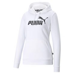 Bluza damska Puma Essentiel. Białe bluzy bez kaptura damskie Puma, xl. Za 96.90 zł.