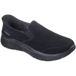 Buty sportowe damskie Skechers Go Walk Flex Rue. Czarne buty sportowe na co dzień damskie Skechers, bez wzorów. Za 390.00 zł.