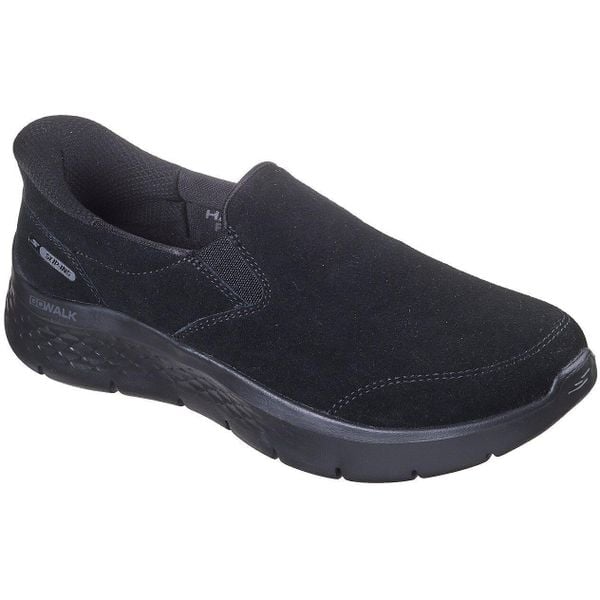 Buty sportowe damskie Skechers Go Walk Flex Rue. Czarne buty sportowe na co dzień damskie Skechers, bez wzorów. Za 390.00 zł.