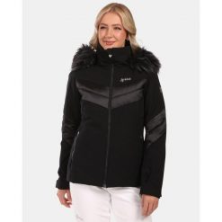 Damska kurtka narciarska Kilpi LIN-W. Czarne kurtki narciarskie i snowboardowe damskie Kilpi, bez wzorów, bez kaptura, narciarskie. Za 576.97 zł.