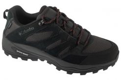 Buty trekkingowe męskie, Redmond IV Low WP. Czarne buty trekkingowe męskie Columbia, z materiału, przed kostkę, bez zapięcia, trekkingowe. Za 349.99 zł.