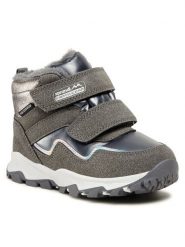 Sprandi Kozaki CP86-22852 Szary. Szare kozaki dziewczęce Sprandi, bez wzorów, z materiału, bez obcasa. Za 107.99 zł.